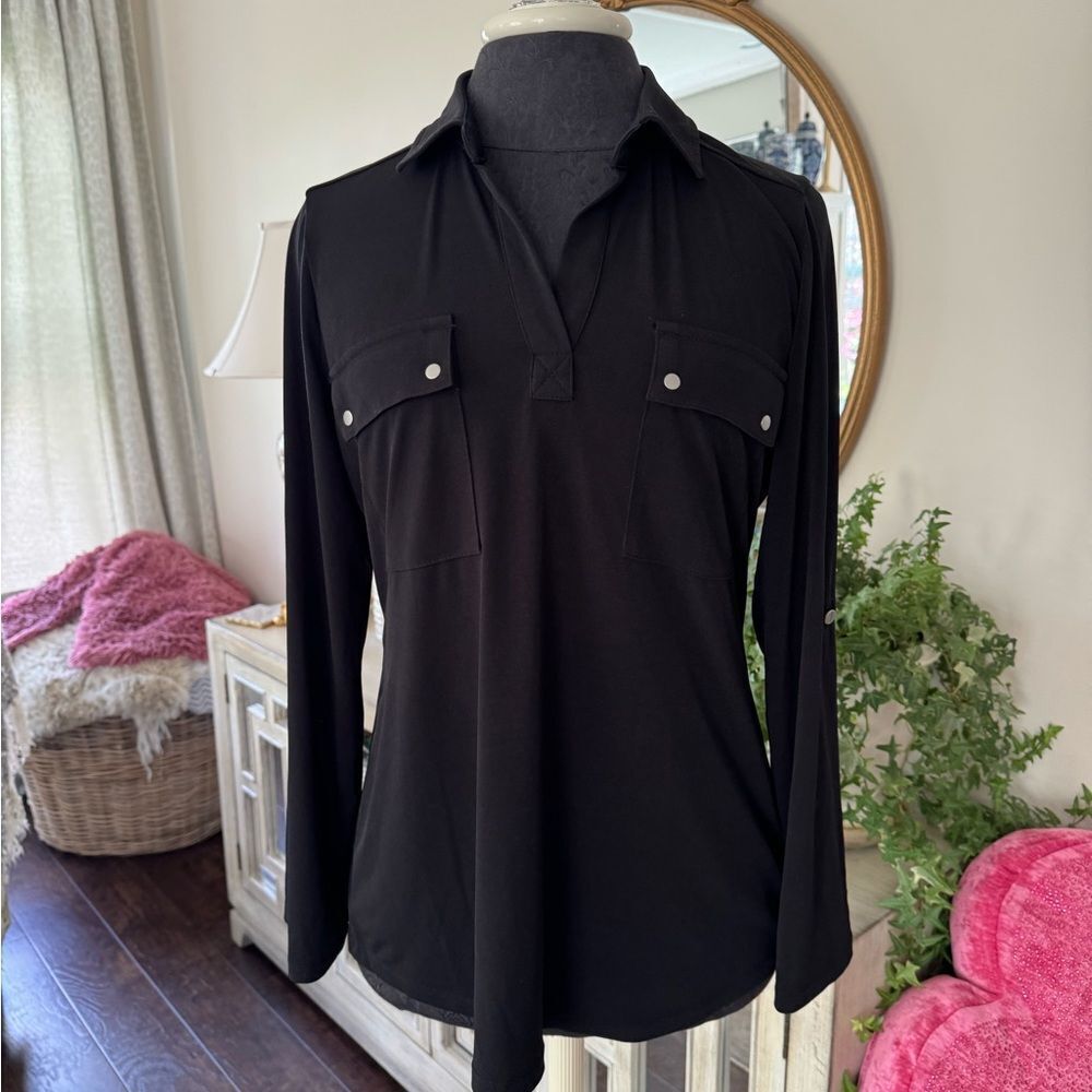 Black Jones, New York, shirt, size medium